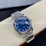 Clean Factory Rolex Datejust 126234-0057 36mm Full 904L Diamond Fluted Motif Blue Dial Jubilee (9) Clean Factory Rolex Datejust 126234-0057 36mm Full 904L Diamond Fluted Motif Blue Dial Jubilee