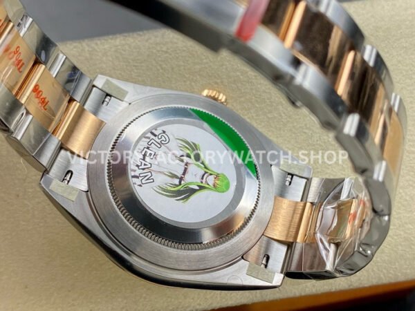 Clean Factory Rolex Datejust 126331 41mm Half Rose Gold Diamond Mother Of Pearl Dial (6) Clean Factory Rolex Datejust 126331 41mm Half Rose Gold Diamond Mother Of Pearl Dial