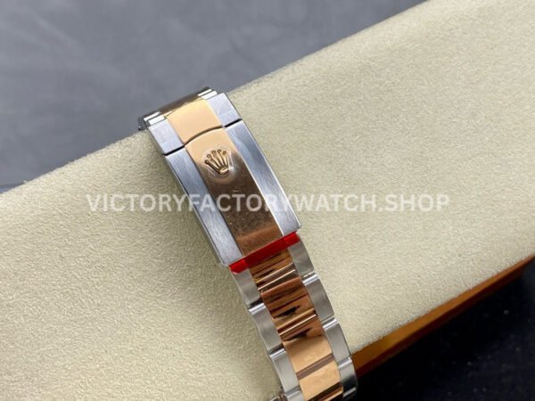 Clean Factory Rolex Datejust 126331 41mm Half Rose Gold Diamond Mother Of Pearl Dial (7) Clean Factory Rolex Datejust 126331 41mm Half Rose Gold Diamond Mother Of Pearl Dial