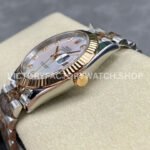 Clean Factory Rolex Datejust 126331 41mm Half Rose Gold Diamond Mother Of Pearl Dial Jubilee (4) Clean Factory Rolex Datejust 126331 41mm Half Rose Gold Diamond Mother Of Pearl Dial Jubilee