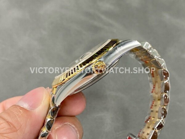 Clean Factory Rolex Datejust 126333-0012 41mm Half Yellow Gold Diamond Champagne Dial (3) Clean Factory Rolex Datejust 126333-0012 41mm Half Yellow Gold Diamond Champagne Dial