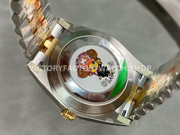 Clean Factory Rolex Datejust 126333-0012 41mm Half Yellow Gold Diamond Champagne Dial (7) Clean Factory Rolex Datejust 126333-0012 41mm Half Yellow Gold Diamond Champagne Dial