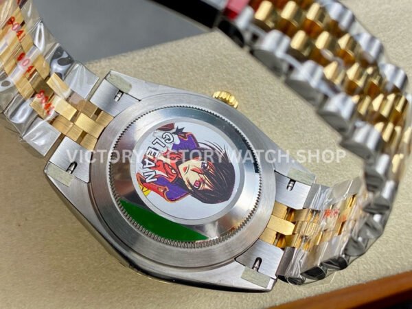 Clean Factory Rolex Datejust 126333-0014 41mm Half Yellow Gold Black Dial Jubilee (2) Clean Factory Rolex Datejust 126333-0014 41mm Half Yellow Gold Black Dial Jubilee