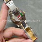 Clean Factory Rolex Datejust 126333-0019 41mm Half Yellow Gold Roman Numerals Wimbledon Grey Dial (2) Clean Factory Rolex Datejust 126333-0019 41mm Half Yellow Gold Roman Numerals Wimbledon Grey Dial