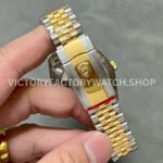 Clean Factory Rolex Datejust 126333-0020 41mm Half Yellow Gold Roman Numerals Wimbledon Grey Dial J (5) Clean Factory Rolex Datejust 126333-0020 41mm Half Yellow Gold Roman Numerals Wimbledon Grey Dial Jubilee