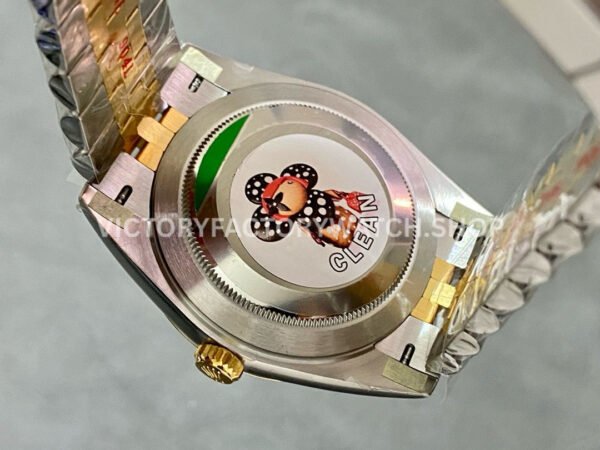 Clean Factory Rolex Datejust 126333-0020 41mm Half Yellow Gold Roman Numerals Wimbledon Grey Dial J (6) Clean Factory Rolex Datejust 126333-0020 41mm Half Yellow Gold Roman Numerals Wimbledon Grey Dial Jubilee