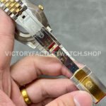 Clean Factory Rolex Datejust 126333-0020 41mm Half Yellow Gold Roman Numerals Wimbledon Grey Dial J (7) Clean Factory Rolex Datejust 126333-0020 41mm Half Yellow Gold Roman Numerals Wimbledon Grey Dial Jubilee