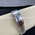 Clean Factory Rolex Datejust 126334-0030 41mm Full 904L Fluted Motif Olive Green Dial Jubilee