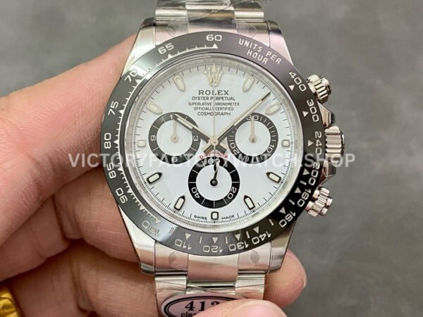 Clean Factory Rolex Daytona 116500LN-0001 40mm Full 904L White Dial (5) Clean Factory Rolex Daytona 116500LN-0001 40mm Full 904L White Dial