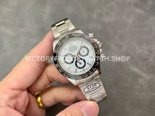 Clean Factory Rolex Daytona 116500LN-0001 40mm Full 904L White Dial (8) Clean Factory Rolex Daytona 116500LN-0001 40mm Full 904L White Dial