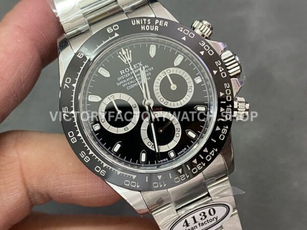 Clean Factory Rolex Daytona 116500LN-0002 40mm Full 904L Black Dial