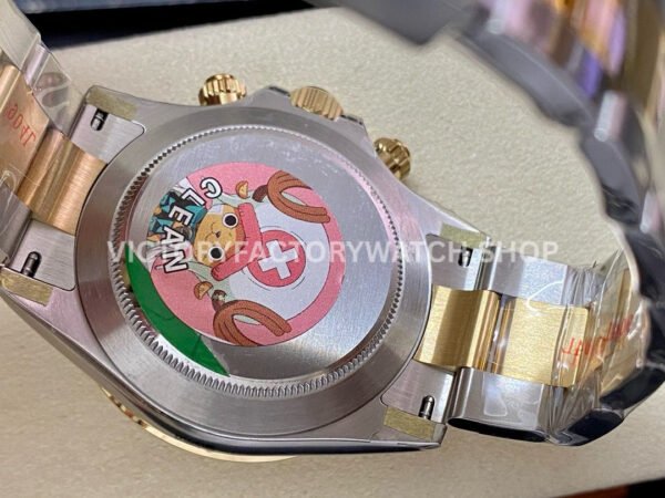 Clean Factory Rolex Daytona 116503-0003 40mm Half Yellow Gold Champagne Dial