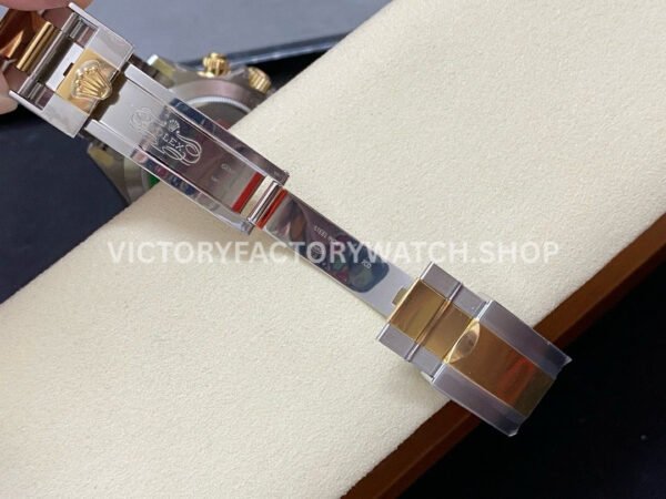 Clean Factory Rolex Daytona 116503-0003 40mm Half Yellow Gold Champagne Dial