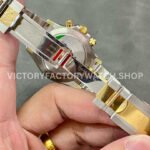 Clean Factory Rolex Daytona 116503-0008 40mm Half Yellow Gold Diamond Mop Black Dial (9) Clean Factory Rolex Daytona 116503-0008 40mm Half Yellow Gold Diamond Mop Black Dial