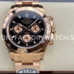 daytona 116505 black dial rose gold replica