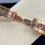 Clean Factory Rolex Daytona 116505-0009 40mm Full Rose Gold Black Eye Gold Dial