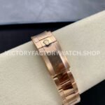 Clean Factory Rolex Daytona 116505-0009 40mm Full Rose Gold Black Eye Gold Dial