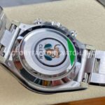 Clean Factory Rolex Daytona 116506-0002 40mm Full Platinum Ice Diamond Baguette Blue Dial