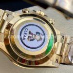 Clean Factory Rolex Daytona 116508-0008 40mm Full Yellow Gold Diamond Black Dial