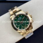 Clean Factory Rolex Daytona 116508-0013 40mm Full Yellow Gold Green Dial (4) Clean Factory Rolex Daytona 116508-0013 40mm Full Yellow Gold Green Dial