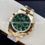 Clean Factory Rolex Daytona 116508-0013 40mm Full Yellow Gold Green Dial (5) Clean Factory Rolex Daytona 116508-0013 40mm Full Yellow Gold Green Dial