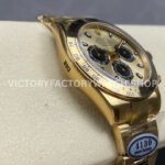 Clean Factory Rolex Daytona 116508-0014 40mm Full Yellow Gold Black Eye Gold Dial (7) Clean Factory Rolex Daytona 116508-0014 40mm Full Yellow Gold Black Eye Gold Dial