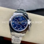 Clean Factory Rolex Daytona 116509-0071 40mm Full White Gold Blue Dial (2) Clean Factory Rolex Daytona 116509-0071 40mm Full White Gold Blue Dial