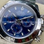 Clean Factory Rolex Daytona 116509-0071 40mm Full White Gold Blue Dial (5) Clean Factory Rolex Daytona 116509-0071 40mm Full White Gold Blue Dial