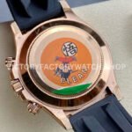 Clean Factory Rolex Daytona 116515LN-0012 40mm Rose Gold Oysterflex Black Dial