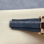 Clean Factory Rolex Daytona 116515LN-0012 40mm Rose Gold Oysterflex Black Dial