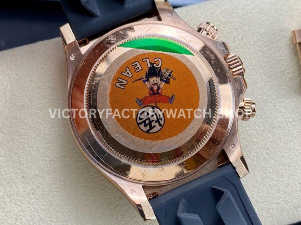 Clean Factory Rolex Daytona 116515LN-0015 40mm Rose Gold Oysterflex Arabic Number Brown Dial