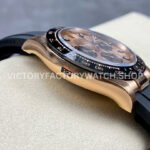 Clean Factory Rolex Daytona 116515LN-0018 40mm Rose Gold Oysterflex Pink Dial