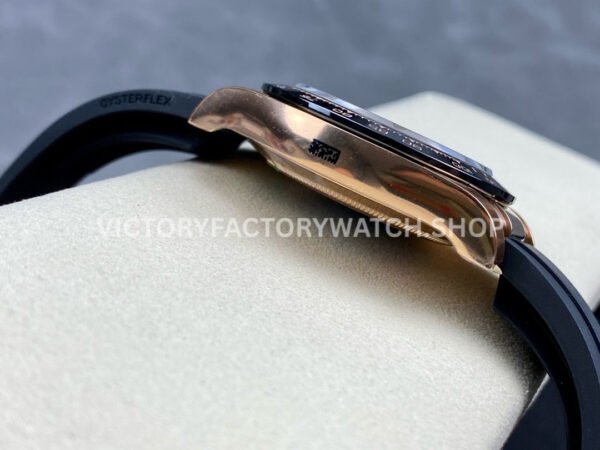 Clean Factory Rolex Daytona 116515LN-0041 40mm Rose Gold Oysterflex Brown Dial