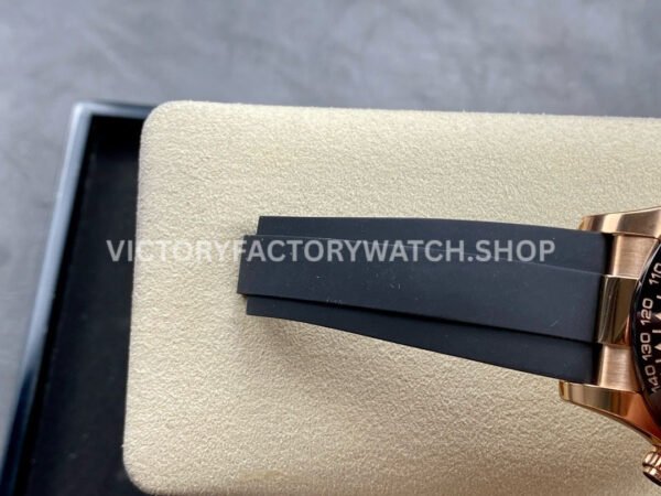 Clean Factory Rolex Daytona 116515LN-0041 40mm Rose Gold Oysterflex Brown Dial