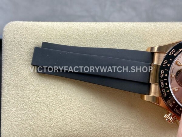 Clean Factory Rolex Daytona 116515LN-0059 40mm Rose Gold Oysterflex Pink Dial