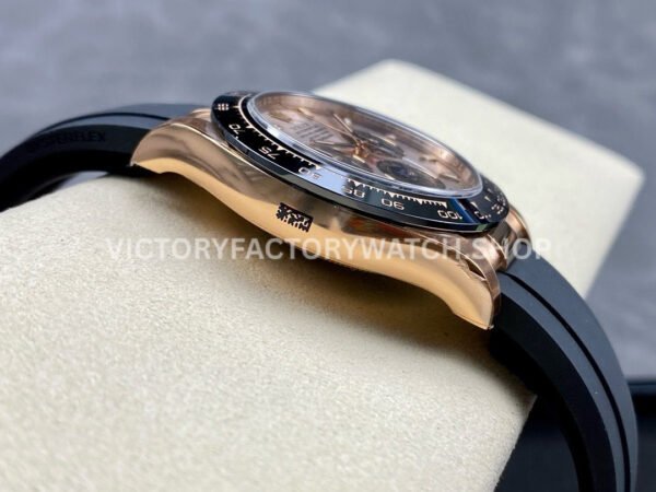 Clean Factory Rolex Daytona 116515LN-0059 40mm Rose Gold Oysterflex Pink Dial