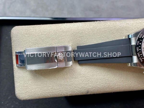 Clean Factory Rolex Daytona 116519LN-0026 40mm White Gold Oysterflex Diamond Mop Mother Of Pearl Dial