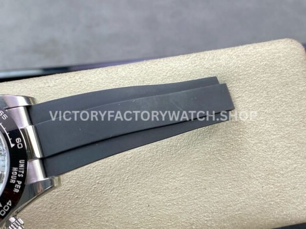 Clean Factory Rolex Daytona 116519LN-0026 40mm White Gold Oysterflex Diamond Mop Mother Of Pearl Dial