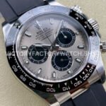Clean Factory Rolex Daytona 116519LN-0027 40mm White Gold Oysterflex Grey Dial (10) Clean Factory Rolex Daytona 116519LN-0027 40mm White Gold Oysterflex Grey Dial