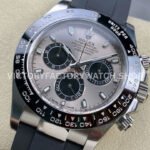 Clean Factory Rolex Daytona 116519LN-0027 40mm White Gold Oysterflex Grey Dial (4) Clean Factory Rolex Daytona 116519LN-0027 40mm White Gold Oysterflex Grey Dial