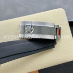 Clean Factory Rolex Daytona 116519LN 40mm White Gold Oysterflex Arab Number Racing Grey Dial