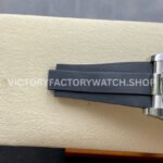 Clean Factory Rolex Daytona 116519LN 40mm White Gold Oysterflex Arab Number Racing Grey Dial