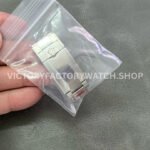 Clean Factory Rolex Daytona 116519LN 40mm White Gold Oysterflex Arabic Number Black Eye White Dial