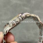 Clean Factory Rolex Daytona 116599RBOW 40mm Full White Gold Rainbow Gems Bezel Diamond Mop Black Dial