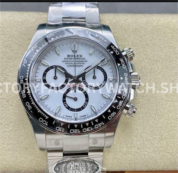 Clean Factory Rolex Daytona 126500LN-0001 40 Full 904L White Dial (7) Clean Factory Rolex Daytona 126500LN-0001 40 Full 904L White Dial Super Clone