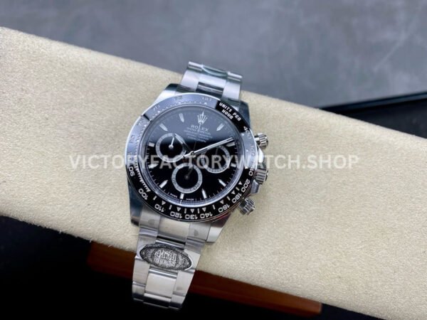 Clean Factory Rolex Daytona 126500LN-0002 40mm Full 904L Black Dial