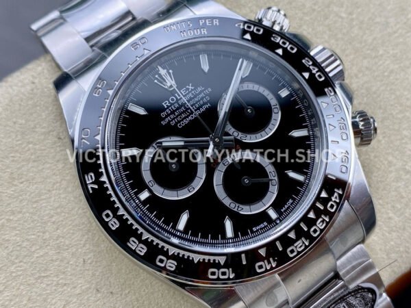 Clean Factory Rolex Daytona 126500LN-0002 40mm Full 904L Black Dial