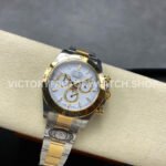Clean Factory Rolex Daytona 126503-0001 40mm Half Yellow Gold White Dial