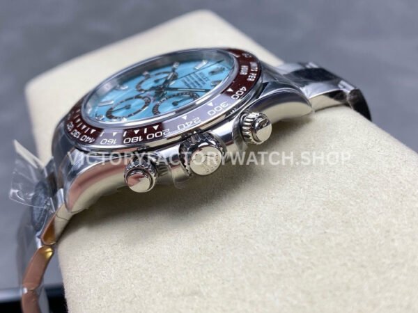 Clean Factory Rolex Daytona 126506-0002 40mm Full Platinum Ice Blue Diamond Baguette Dial (2) Clean Factory Rolex Daytona 126506-0002 40mm Full Platinum Ice Blue Diamond Baguette Dial