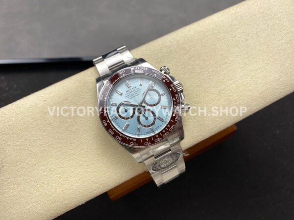 Clean Factory Rolex Daytona 126506-0002 40mm Full Platinum Ice Blue Diamond Baguette Dial (5) Clean Factory Rolex Daytona 126506-0002 40mm Full Platinum Ice Blue Diamond Baguette Dial